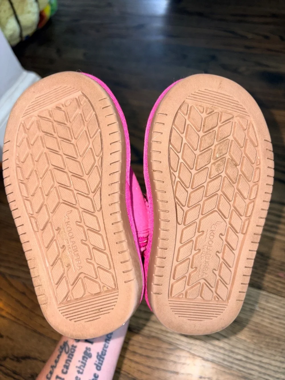 Toddler Hot pink Koolaburra boots